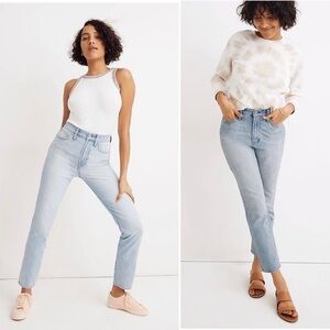Madewell New Curvy Perfect Vintage Jeans Fitzgerald Wash NWT 23